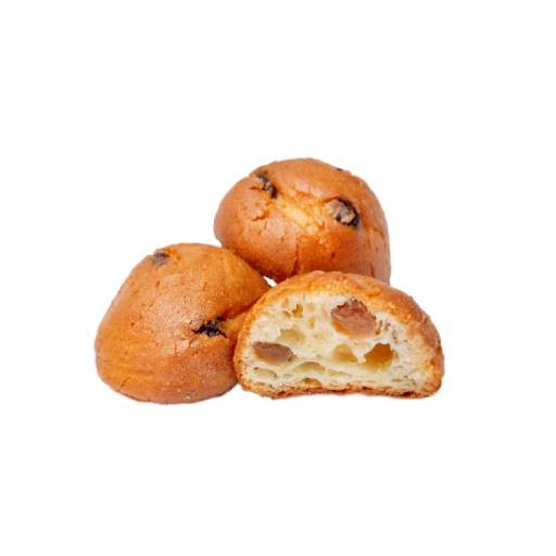 Choux pastry cookies with raisins 1 kg