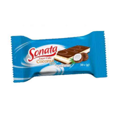 Бисквитное пирожное "Sonata" кокос 30 гр