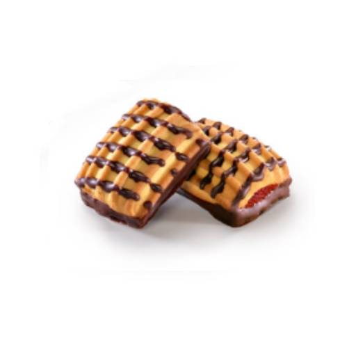 Shortbread cookies "Arletka" with fruit filling and chocolate 800 gr