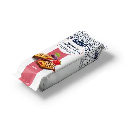 Shortbread cookies "Arletka" with fruit filling and chocolate 215 gr