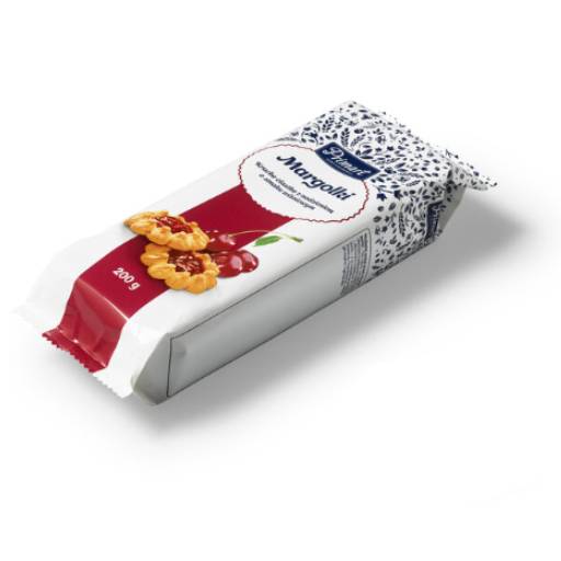 Shortbread cookies "Margolki" with cherry jam 200 gr