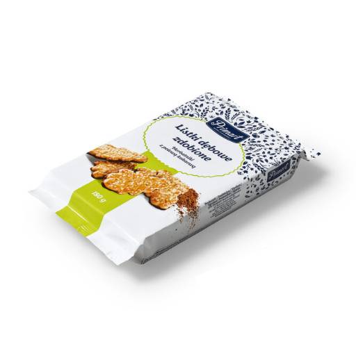 Shortbread cookies "Listki dębowe" with confectionery mixture 750 gr