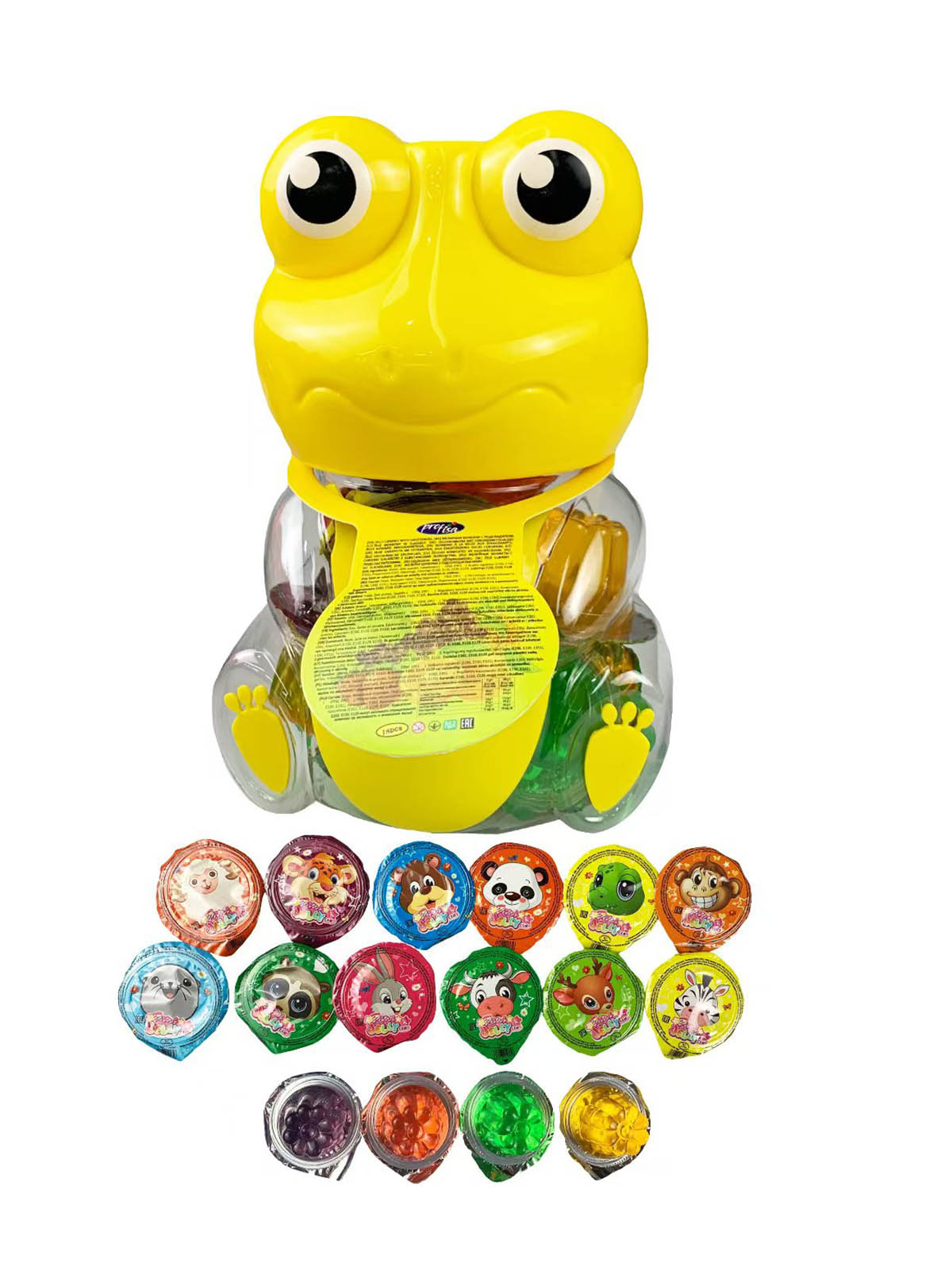 Jelly candies "Mini frog" 10 gr