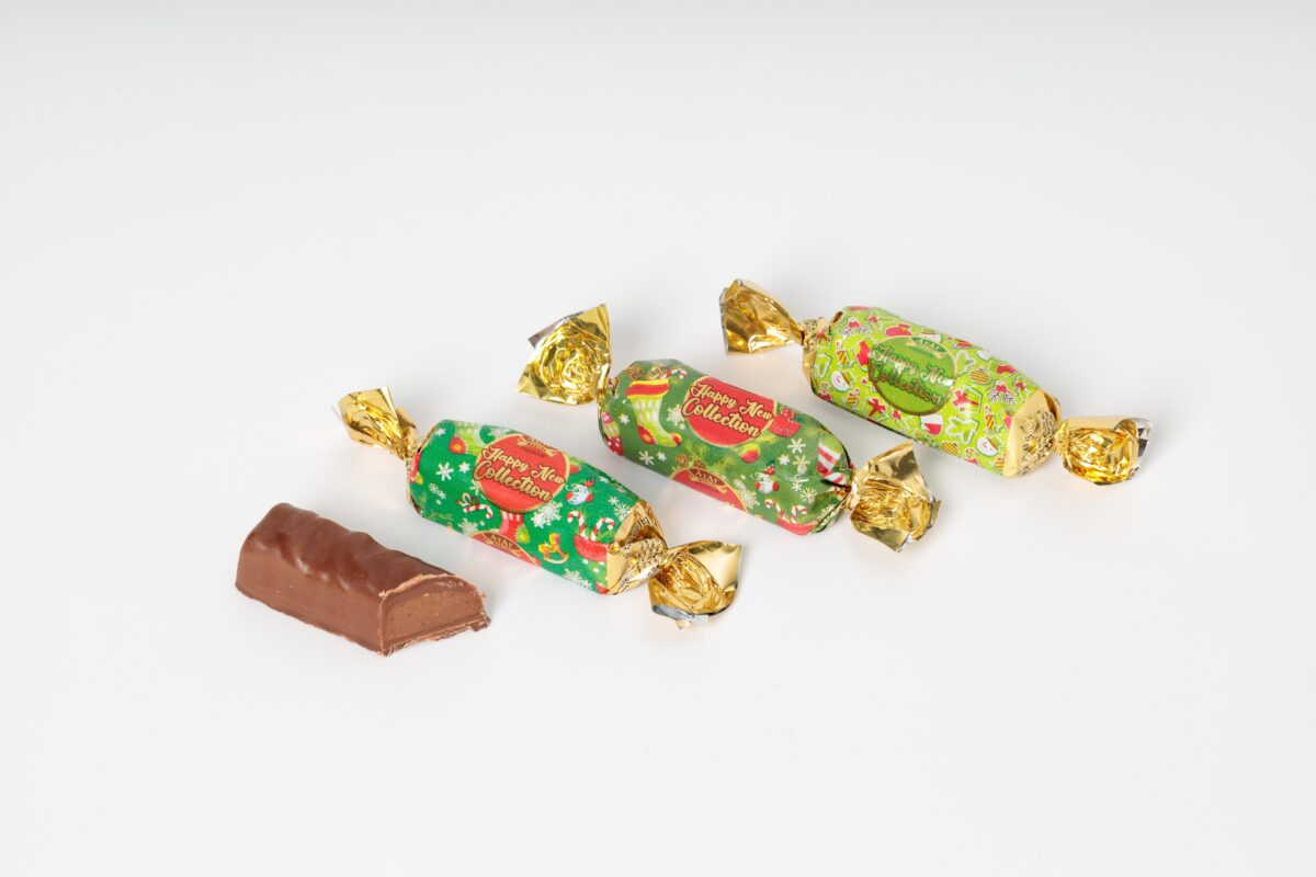 Glazētas konfektes "Laimīgu jauno kolekciju" 2 kg