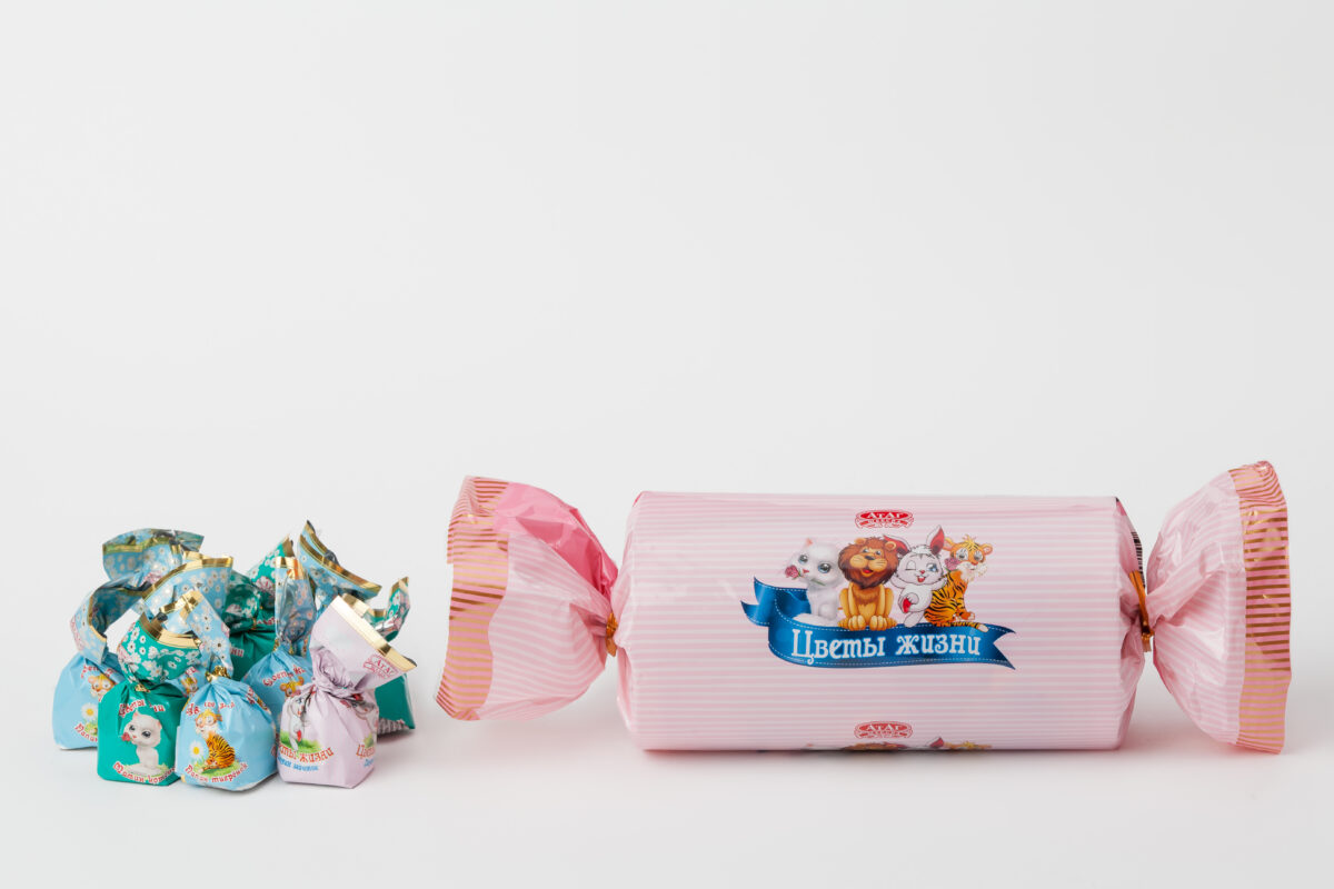 Glazētas konfektes "Dzīves ziedi" 200 gr