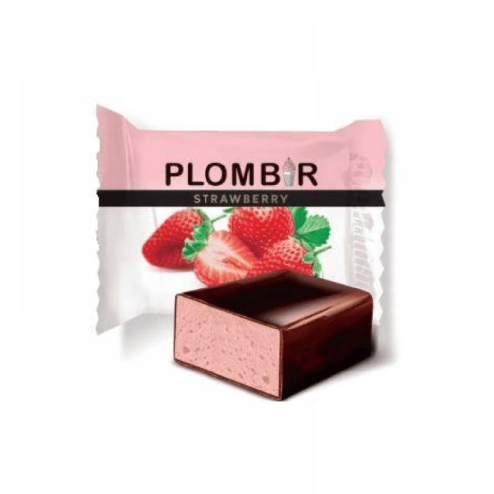 Strawberry-vanilla Candies 1500 gr