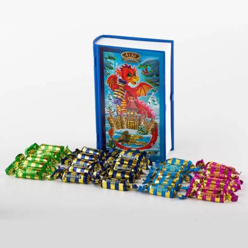 Glazētas konfektes "Skazočnoje Prevraščeņija" (grāmata) 200 gr