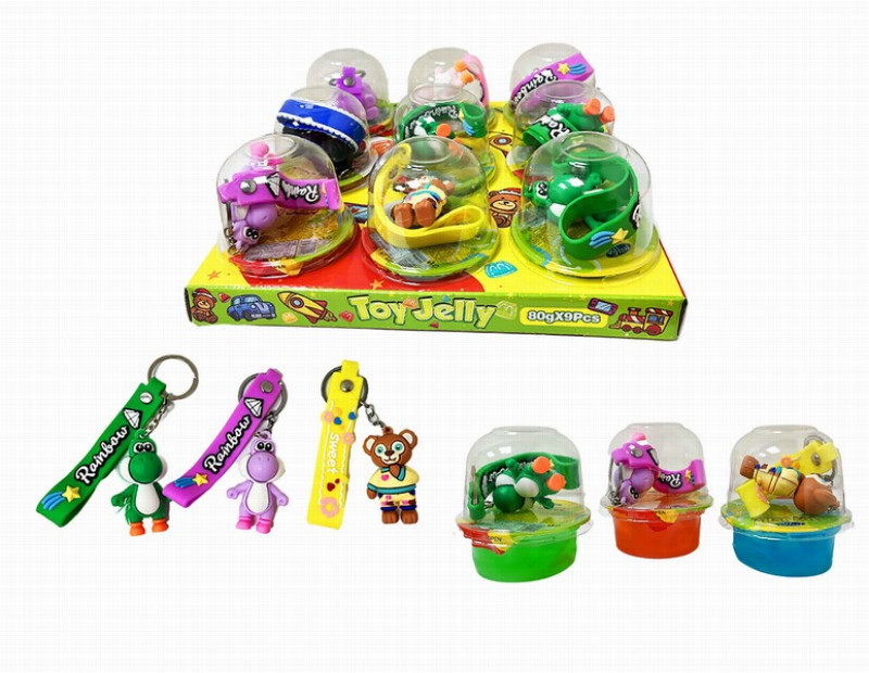 Jelly candies "Toy jelly" with a toy 80 gr