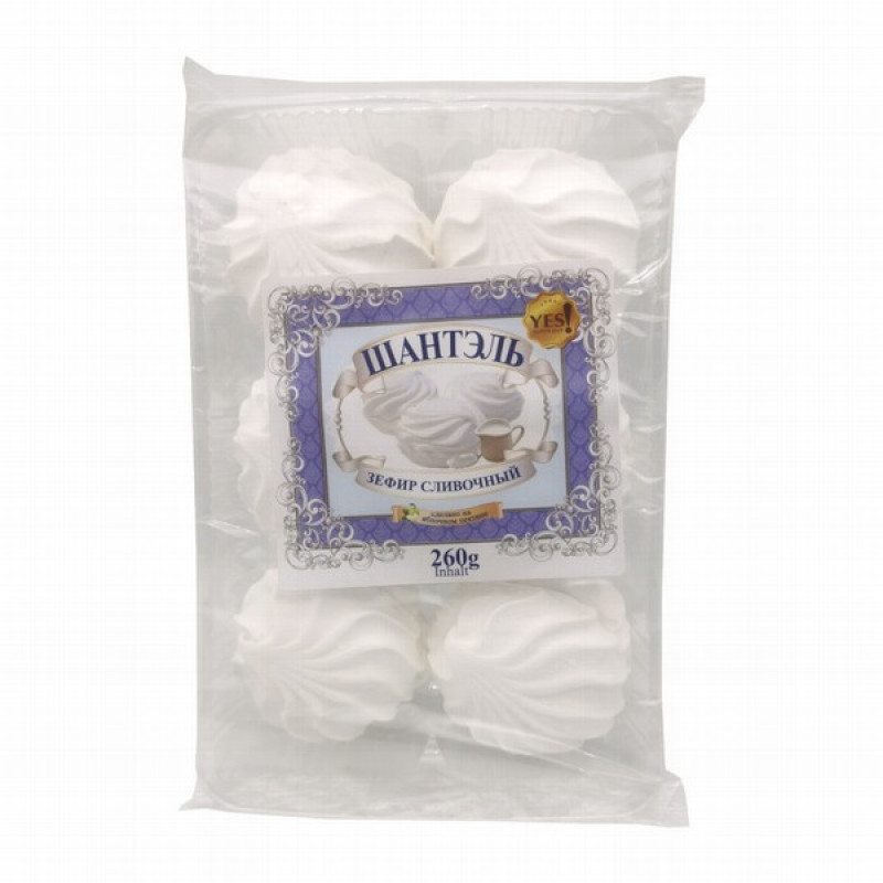 Zefīrs "Chantelle" krēmīgs 260 gr