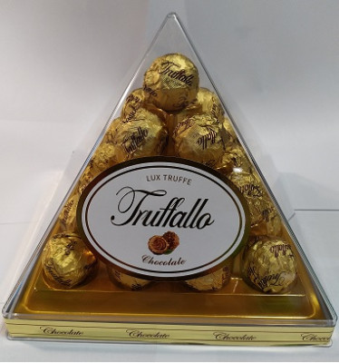 Pyramid-shaped chocolate candies "Truffallo" 313 gr