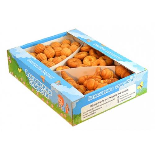 Mix of biscuit cookies "Assorted №25" 750 gr