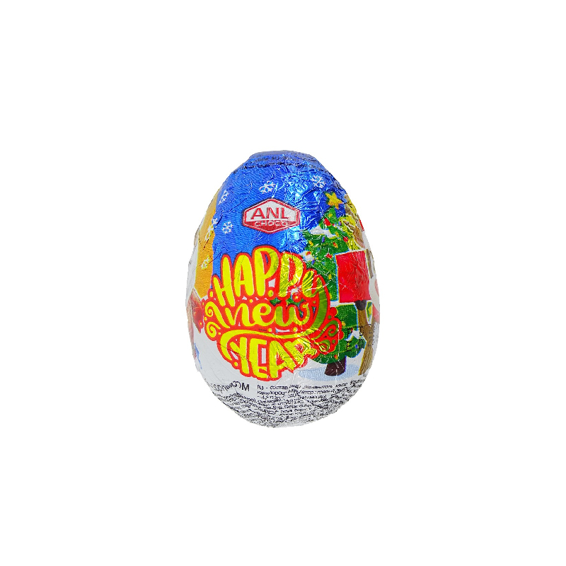 Chocolate egg "Happy New Year" 25 gr