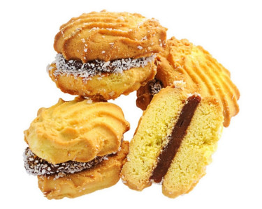 cookies "Shells" with condensed milk 2 kg