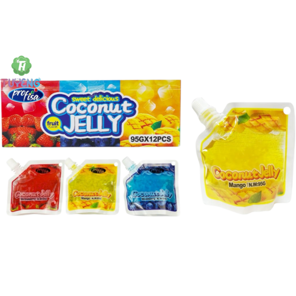 Coconut Jelly – Fruit Jelly Drink with Coconut Pieces 95 gr