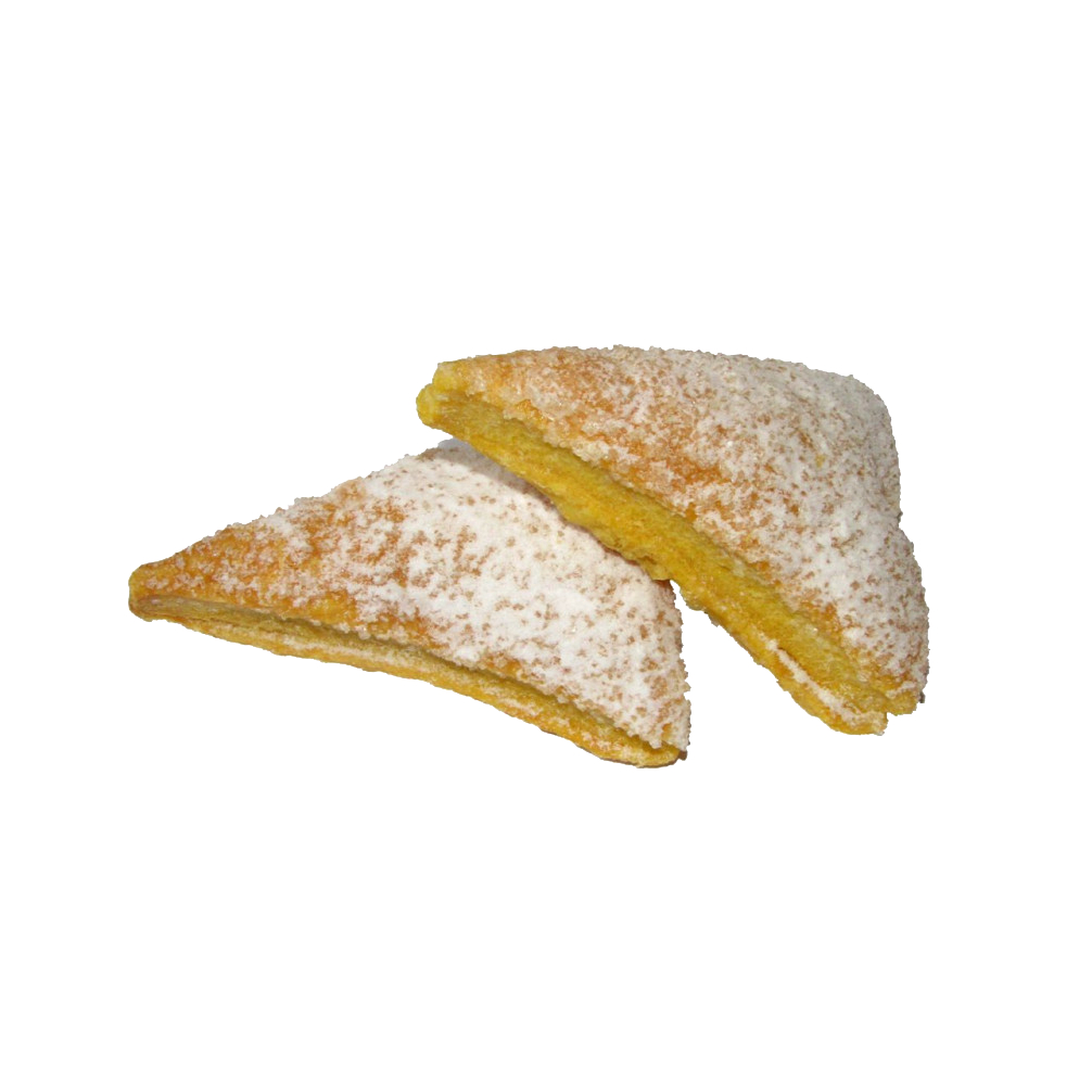 Puff pastry biscuits "Rafalki" with coconut filling