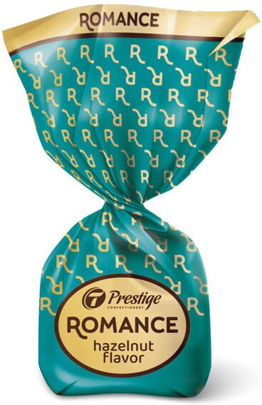 Romance hazelnut-flavored candies 1 kg