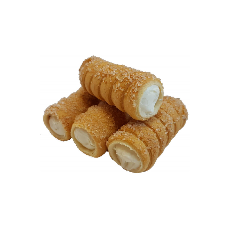 Biscuits with cream flavor "Pipes" 1500 gr