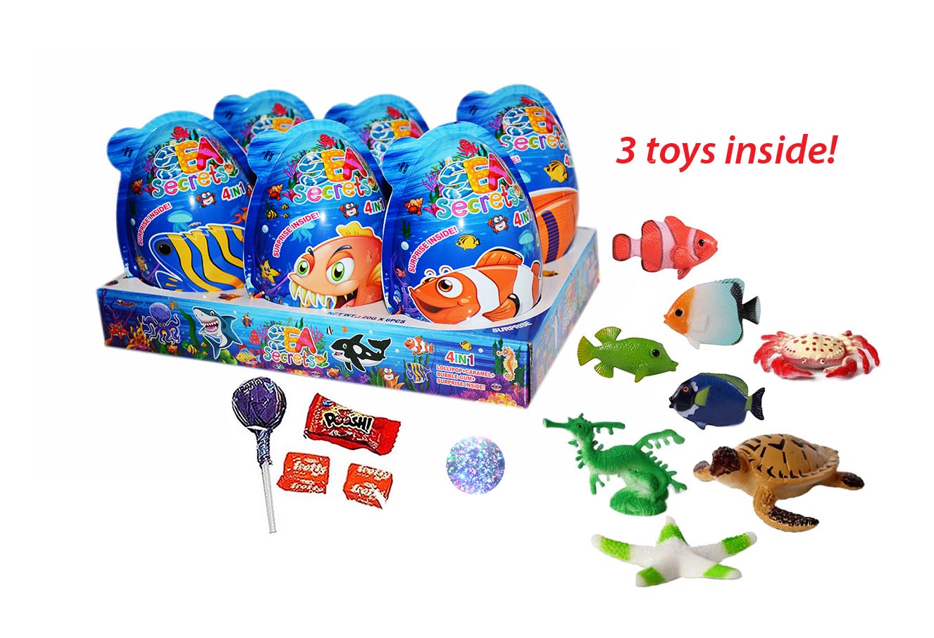 Egg "Sea Secrets 4in1" 20 gr