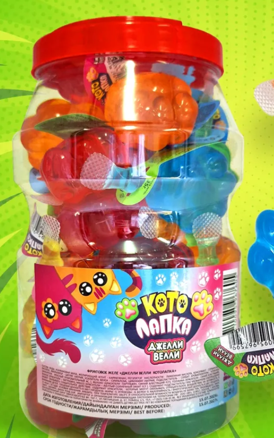 Augļu želeja bērniem "Kotolapka" 29 gr