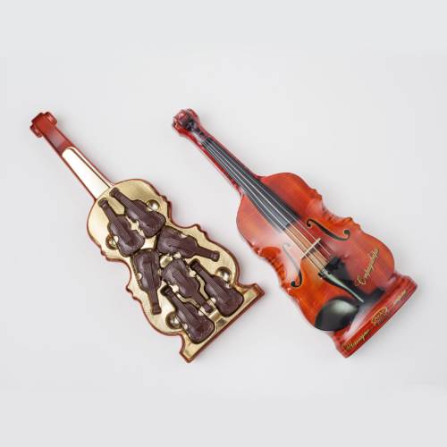 Šokolādes konfektes “Stradivari” ar mandelēm 140 gr