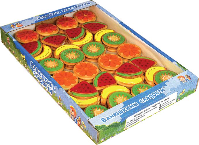 Exotica cookies with marmalade 900 gr