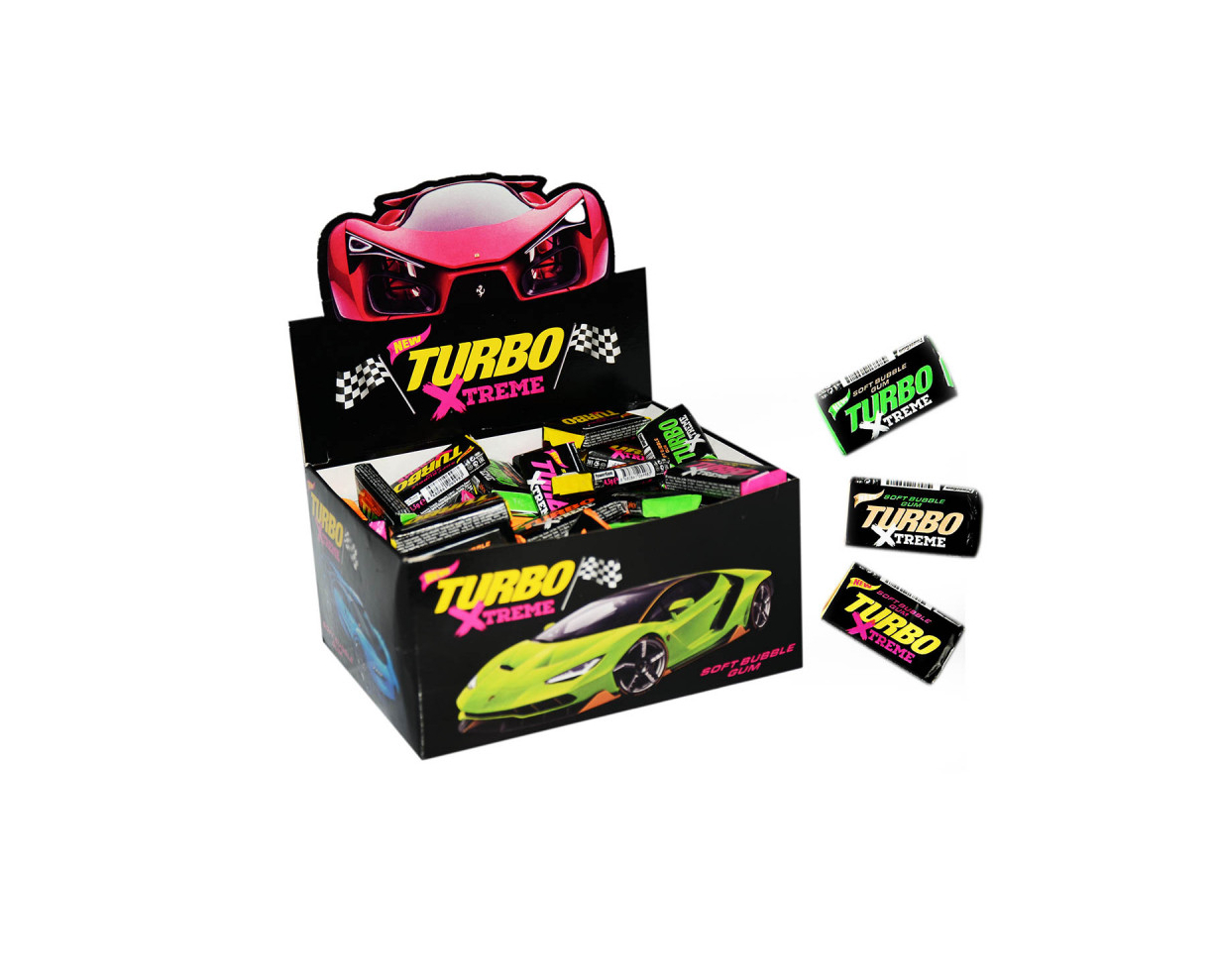 Жевательная резинка "Xtreme turbo" 100 гр