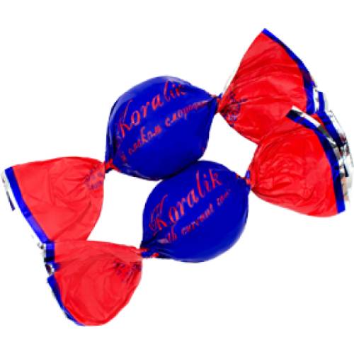 Candies "Koralik" with currant flavor 1 kg