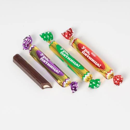 Glazed candies "Ura, Pyatnica" 1 kg