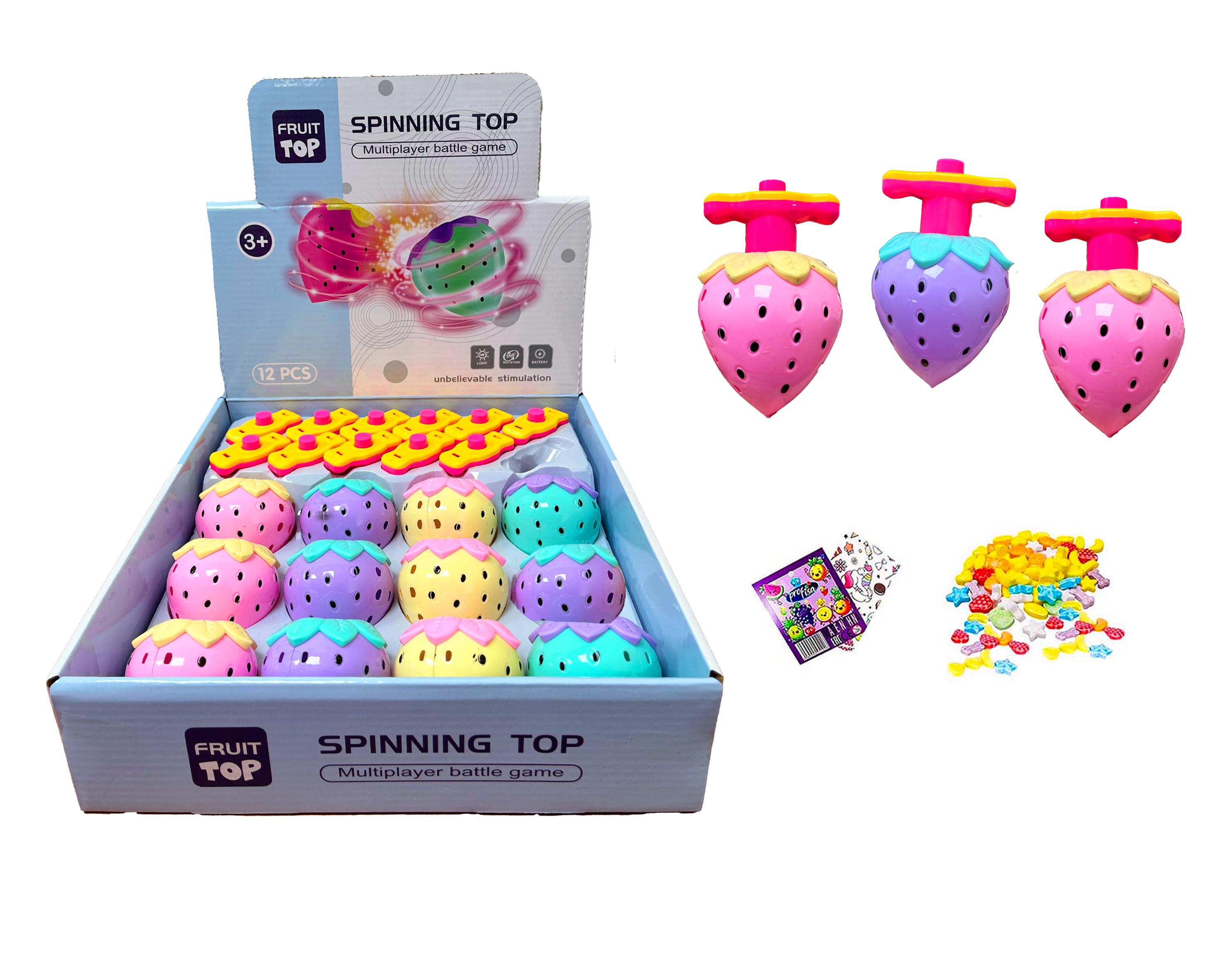 Toy+dragée "Spinning Top" 5 gr